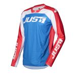 J-FORCE TERRA JERSEY BLUE RED WHITE