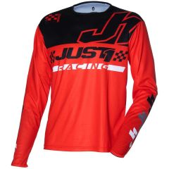 J-COMMAND COMPETITION JERSEY BLACK RED